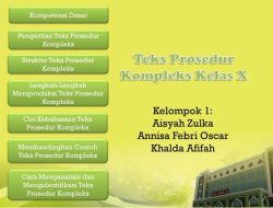 Ciri Kebahasaan yang Bukan pada Teks Prosedur Kompleks