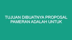 Tujuan Proposal Pameran Mencapai Kesuksesan Bersama