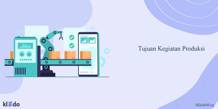 Tujuan perencanaan produksi adalah sebagai berikut kecuali