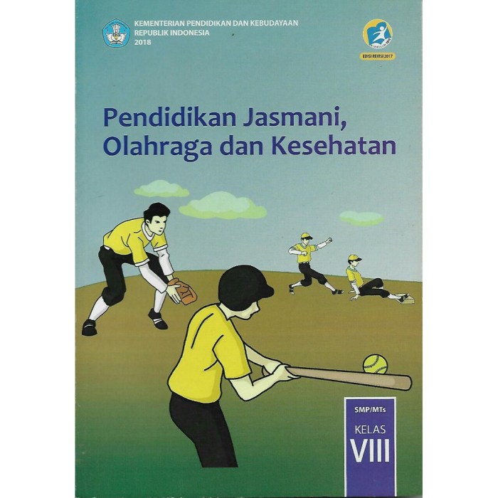 Silabus pjok smp kelas 8 kurikulum 2013 revisi 2017