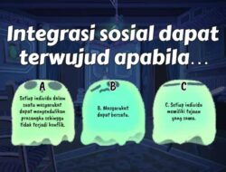 Integrasi Sosial Dapat Terwujud Apabila Faktor Pendukung Terpenuhi