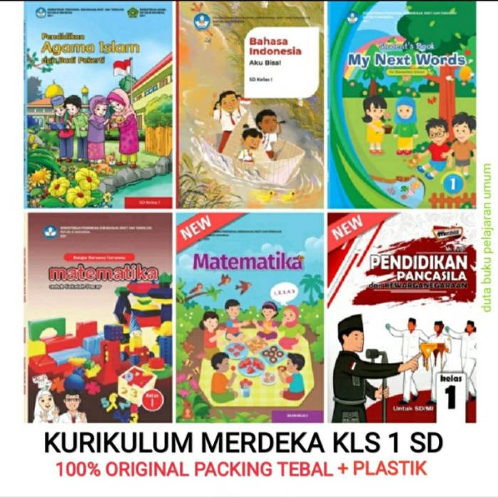 Buku k13 sd kelas 1