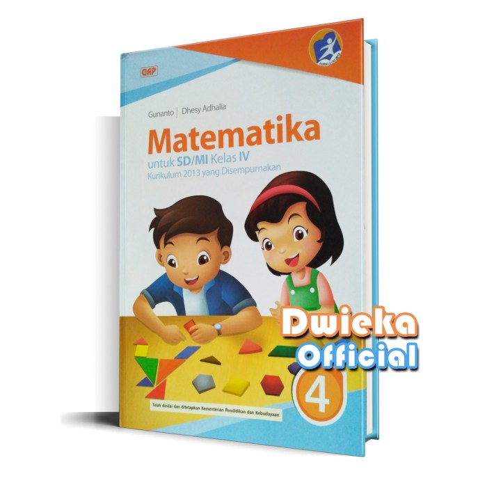 Silabus matematika kelas 4 k13 semester 1