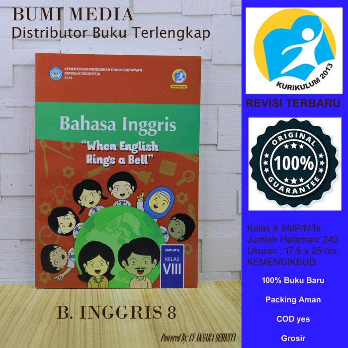 Buku kelas 8 kurikulum 2013 revisi 2016