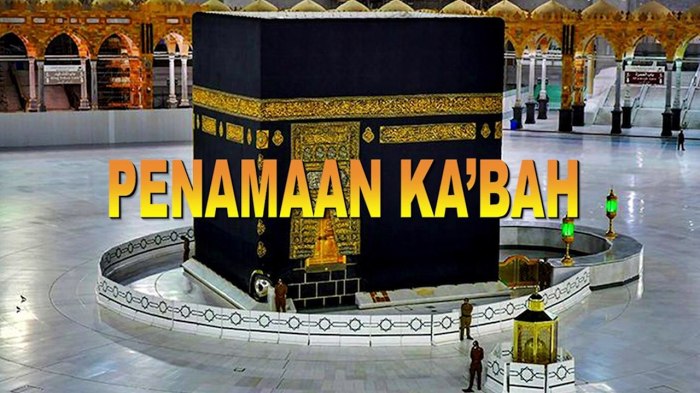 Mengelilingi ka bah di baitullah sebanyak tujuh kali merupakan pengertian