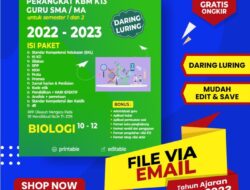 RPP Biologi K13 Kelas XI Panduan Pembelajaran yang Komprehensif