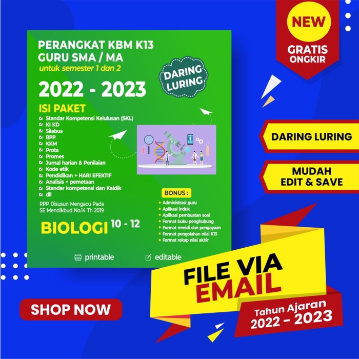 Rpp biologi k13 kelas xi