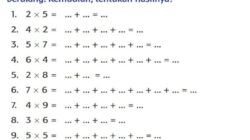 Soal perkalian kelas 2