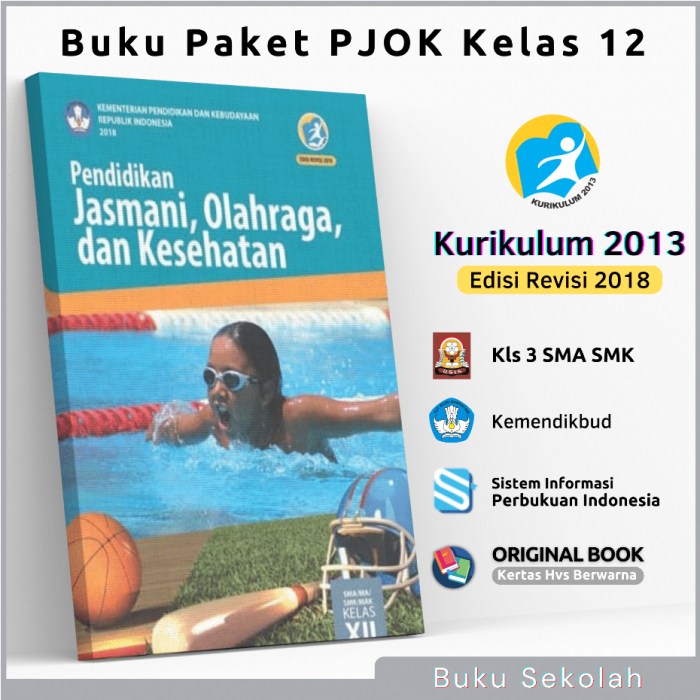 Administrasi pjok sd kurikulum 2013 revisi 2018