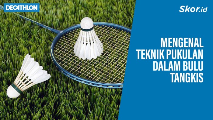 Pukulan pembuka dalam bulutangkis disebut