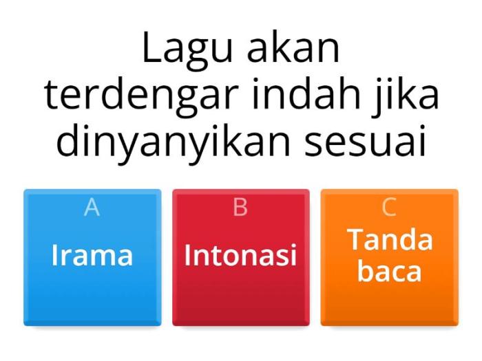 Lagu yang dinyanyikan oleh satu orang dinamakan