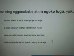 Mengenal Ukara Pakon Yaiku Jenis Kalimat Perintah dalam Bahasa Indonesia 12 Mengenal Ukara Pakon Yaiku Jenis Kalimat Perintah dalam Bahasa Indonesia