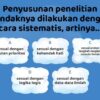 Penyusunan Penelitian Sistematis Panduan Lengkap