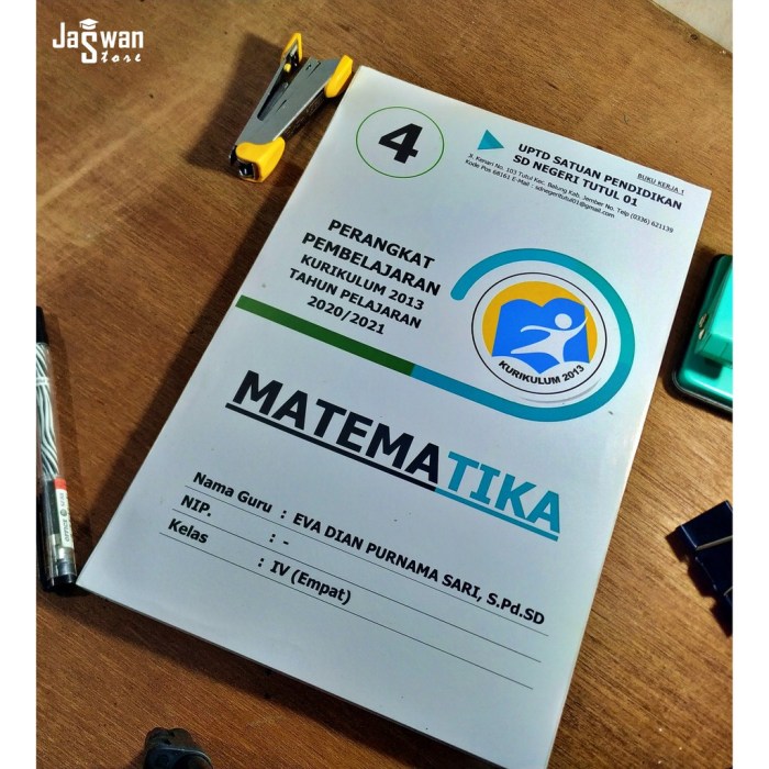 Prota matematika kelas 4 k13