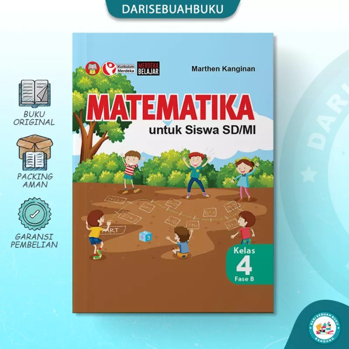 Download buku matematika kelas 4 sd kurikulum 2013 revisi 2016
