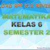 RPP Matematika Kelas 6 K13 Revisi 2018 Panduan Lengkap