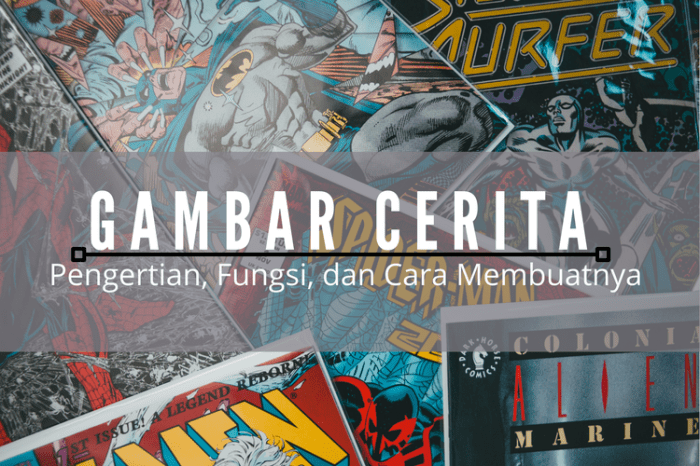 Fungsi gambar cerita