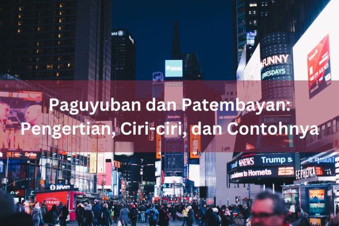 Paguyuban pengertian ciri terpelajar