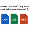 Program Alternatif Microsoft Office Berikut Ini yang Bukan Termasuk