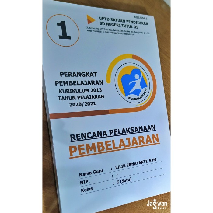Rpp tematik kelas 1 semester 1 dan 2