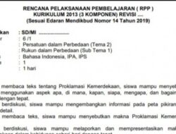 Download RPP Daring Kelas 4 SD Semester 1 Panduan Lengkap