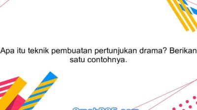 Pemilihan pemain dalam sebuah drama disebut