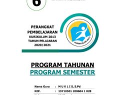 Download Prota Promes Kelas 6 K13 Revisi 2018
