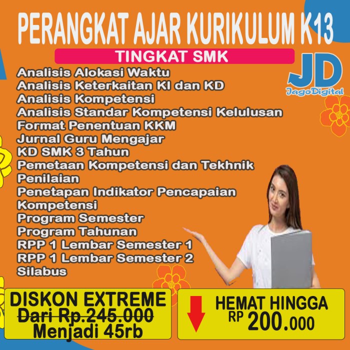 Perangkat mengajar k13 revisi 2017 smk