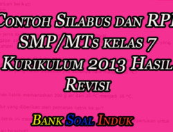 RPP SMP Kelas 7 Kurikulum 2013 Revisi 2017 6 RPP SMP Kelas 7 Kurikulum 2013 Revisi 2017