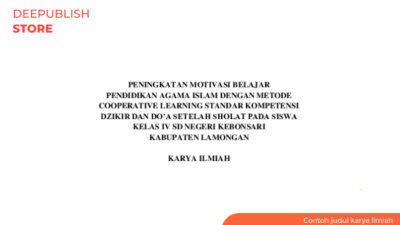Penulisan Judul Karangan Ilmiah yang Tepat Adalah Kunci Sukses