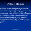 Fungsi Hukum pada Dasarnya Adalah Pengaturan Masyarakat