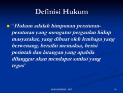 Fungsi Hukum pada Dasarnya Adalah Pengaturan Masyarakat
