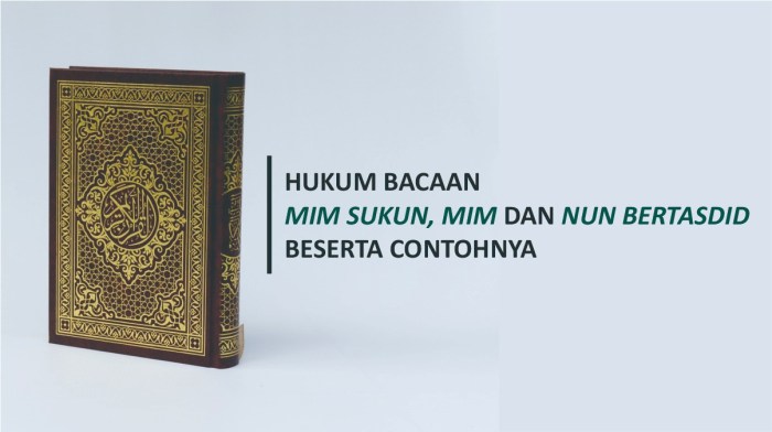 Mim sukun bertemu ba