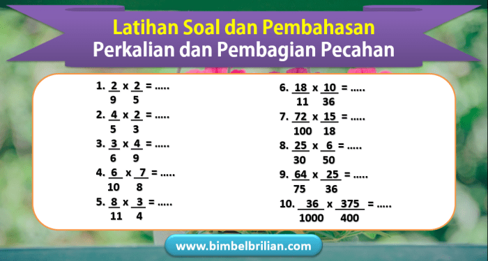 Soal perkalian kelas 4