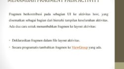 Fragmen adalah