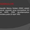 Tujuan Gerakan Republik Maluku Selatan Membangun Aspirasi dan Kemerdekaan
