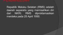Tujuan Gerakan Republik Maluku Selatan Membangun Aspirasi dan Kemerdekaan