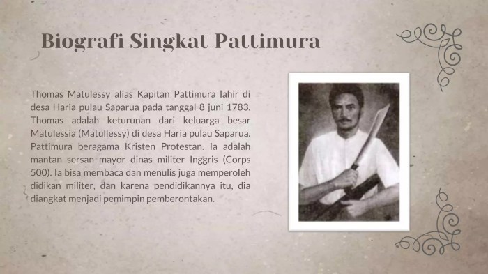 Perang pattimura disebabkan oleh