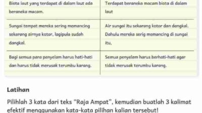 Memahami Kalimat Efektif Soal Kalimat Efektif