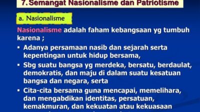 Semangat Kebangsaan dan Kepentingan Nasional Sinergi untuk Kemajuan Bangsa