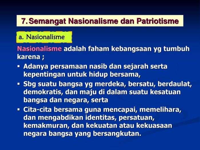 Patriotisme semangat kebanggaan menunjukkan nasionalisme slideshare