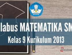 Silabus K13 Matematika SMP Panduan Pembelajaran Efektif