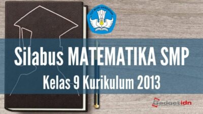 Silabus K13 Matematika SMP Panduan Pembelajaran Efektif