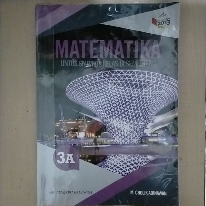 Prota dan promes matematika smp kelas 9 kurikulum 2013 revisi 2017