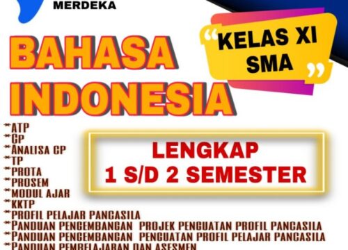 RPP Bahasa Indonesia Kelas XI Kurikulum 2013 Semester 1