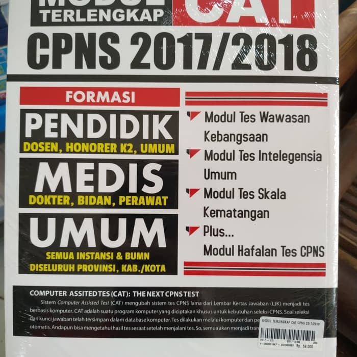 Latihan cat cpns 2017