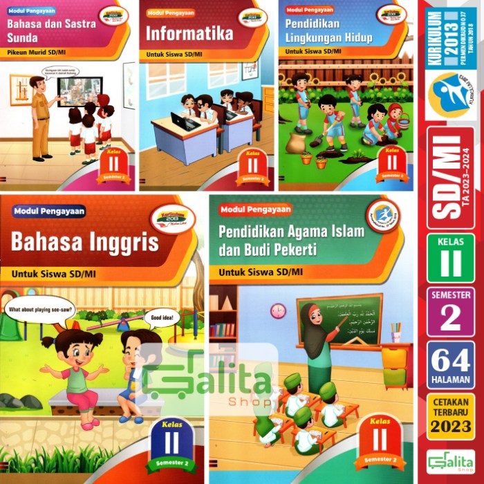 Kkm kelas 2 sd kurikulum 2013 revisi 2017 semester 1