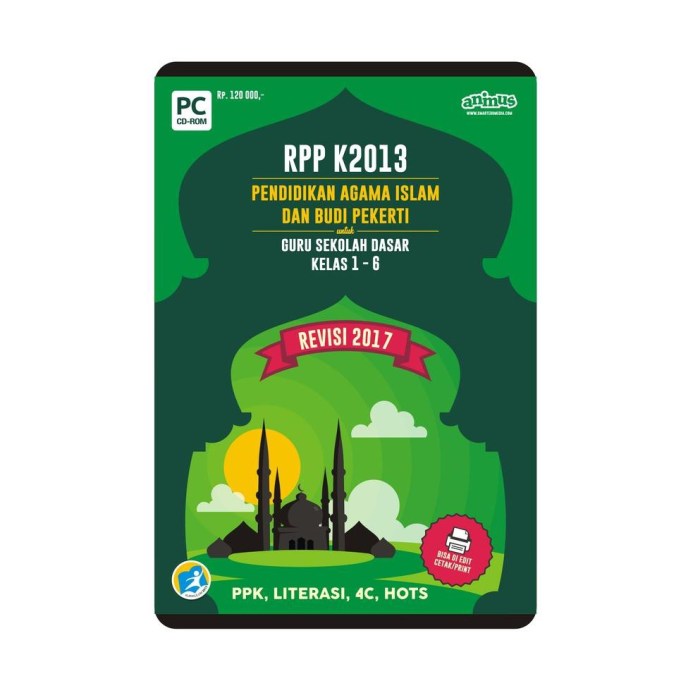 Promes pai sd k13 revisi 2017