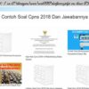 Soal CPNS 2018 PDF Analisis dan Strategi Belajar