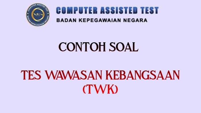 Contoh soal twk cpns 2018